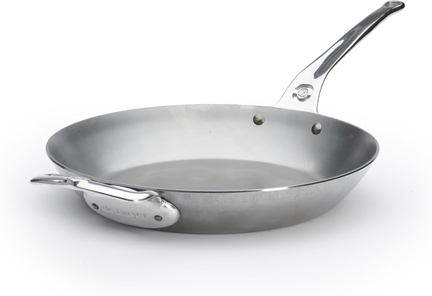 mineral-b-pro-carbon-steel-country-fry-pan-with-helper-handle-12-5-diameter-9-cooking-surface-ideal-for-sauteing-simmering-frying-naturally-non-stick-finish-made-in-france