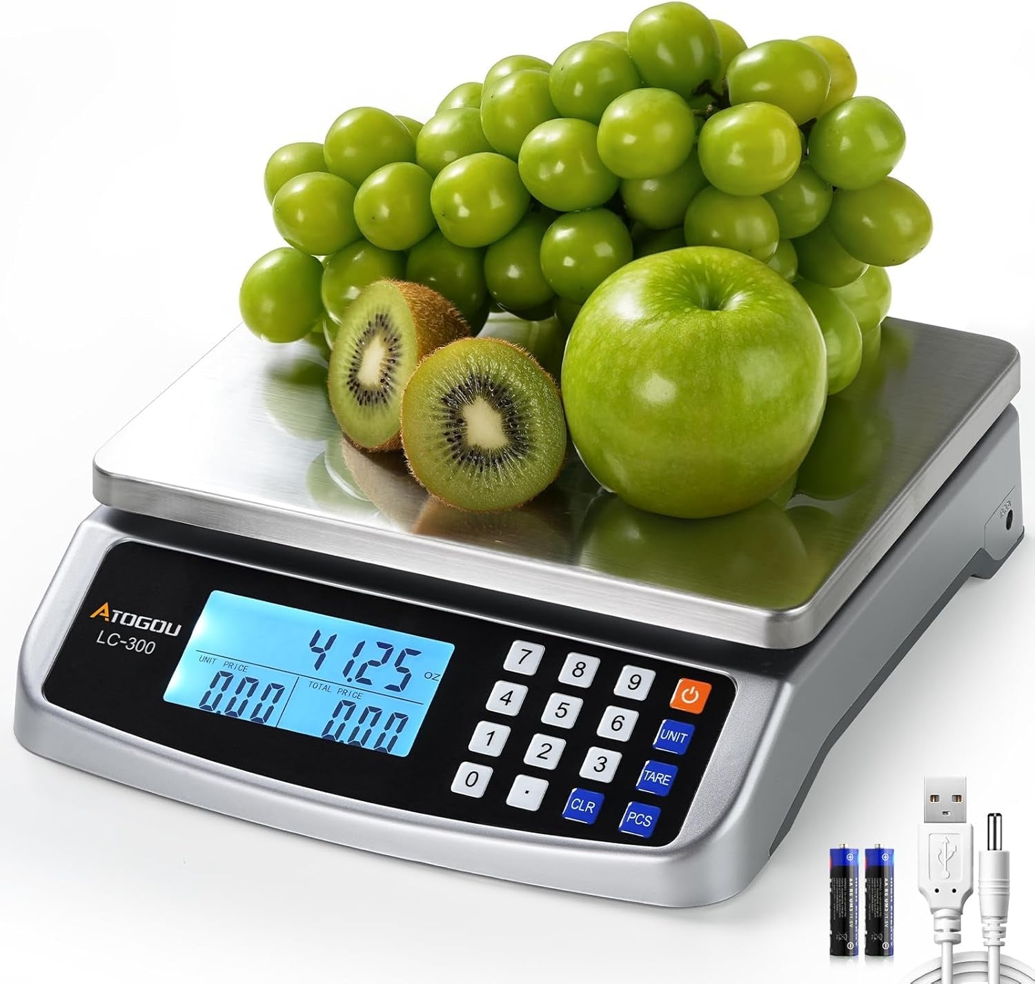 110lb-food-scale-commercial-kitchen-scale-with-price-computing-plug-in-usable-0-05oz-1g-increment-304-stainless-steel-for-cooking-vegetables-farm-industry-counting-lc300-silver