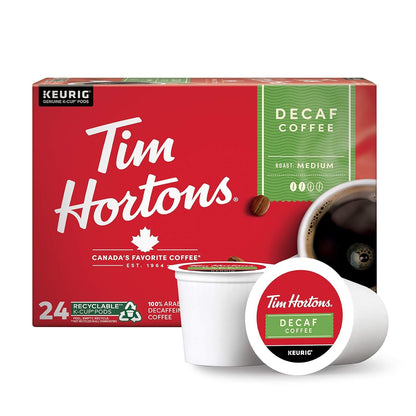 Decaf, Medium Roast Coffee, Single-Serve K-Cup Pods Compatible with Keurig Brewers, 24Ct K-Cups1
