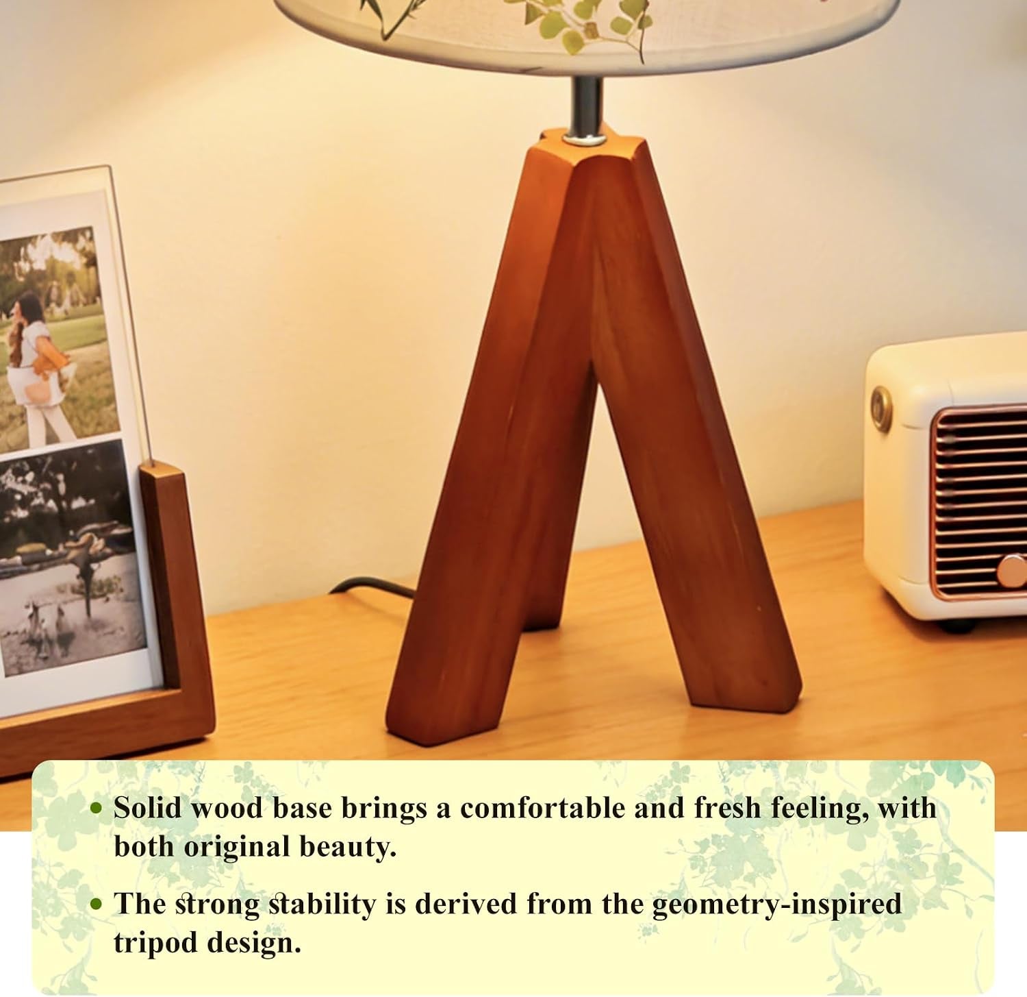 dried-flowers-tripod-table-lamp-14-17in-9w-led-dimmable-cute-bedside-lamp-with-flowers-linen-lampshade-for-nursery-bedroom-kid-room-living-room-light-brown-wooden-base
