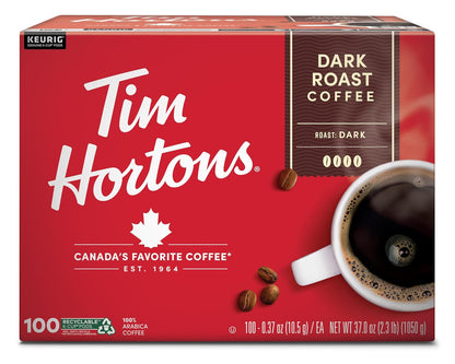 Dark Roast Coffee, Single-Serve K-Cup Pods Compatible with Keurig Brewers, 100Ct K-Cups1