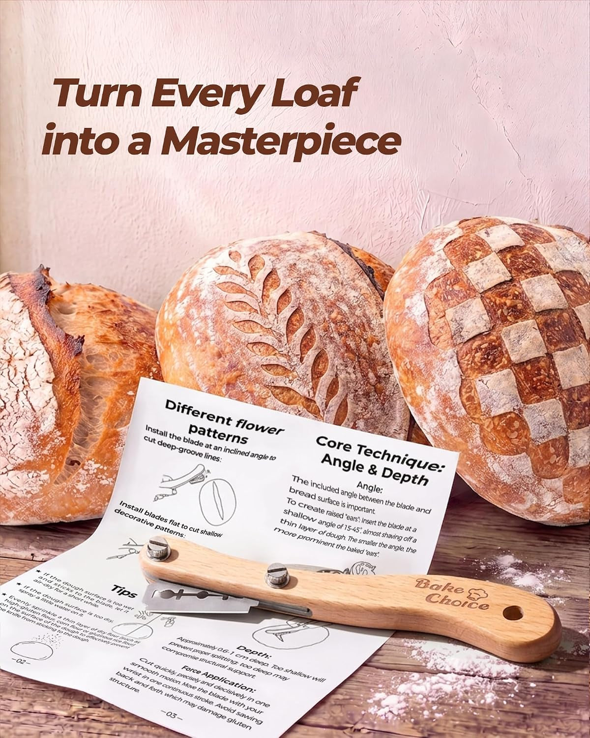 bread-lame-sourdough-scoring-tool-with-ergonomic-wooden-handle