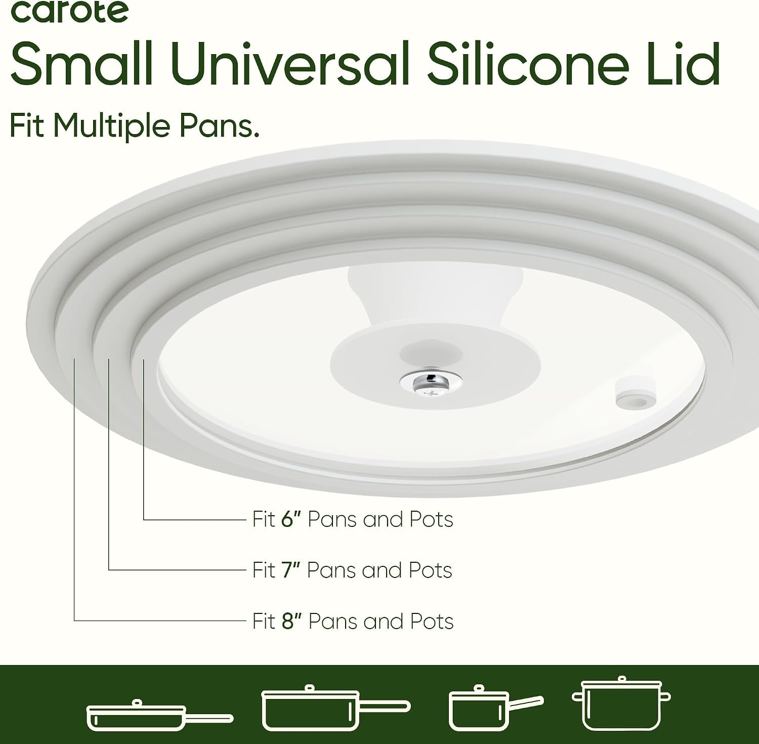 universal-lids-for-pots-and-pans-2-piece-white-heat-resistant-silicone-rim-tempered-glass-steam-vents-small-fits-6-7-and-8-inch-large-fits-9-5-10-and-11-inch