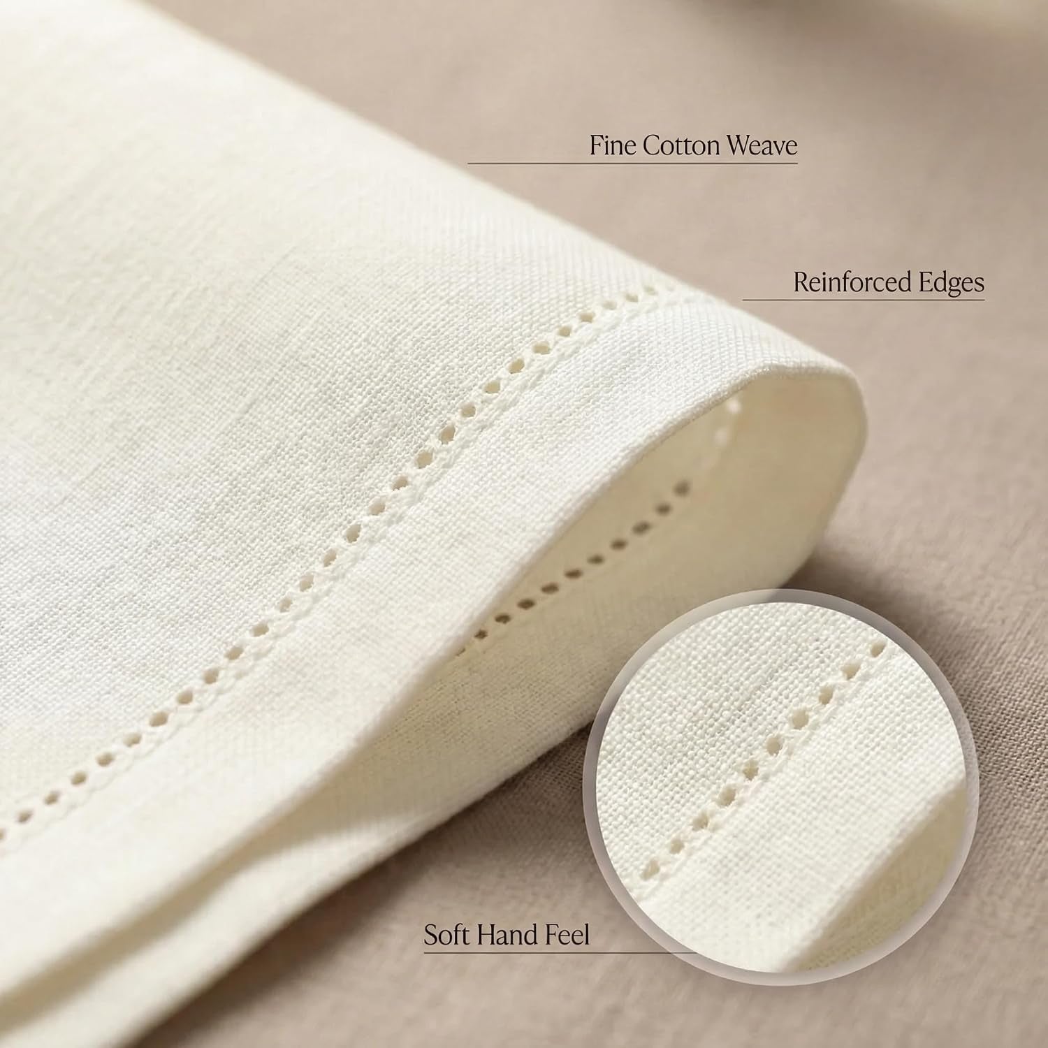 cloth-napkins-ivory-hemstitch-dinner-napkins-set-of-12-20x20-100-cotton-absorbent-washable-durable-reusable-ideal-for-hotel-collection-farmhouse-parties-restaurant-lunch-dinner-napkins