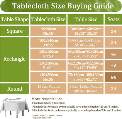 Table Cloth Blue White Striped Tablecloth Tassels Cotton Blend Dust-Proof Table Cover for Dining Coffee Buffet Kitchen Picnic Tables, Parties Indoor Outdoor Square Tablecloths (36X36 Inch)7