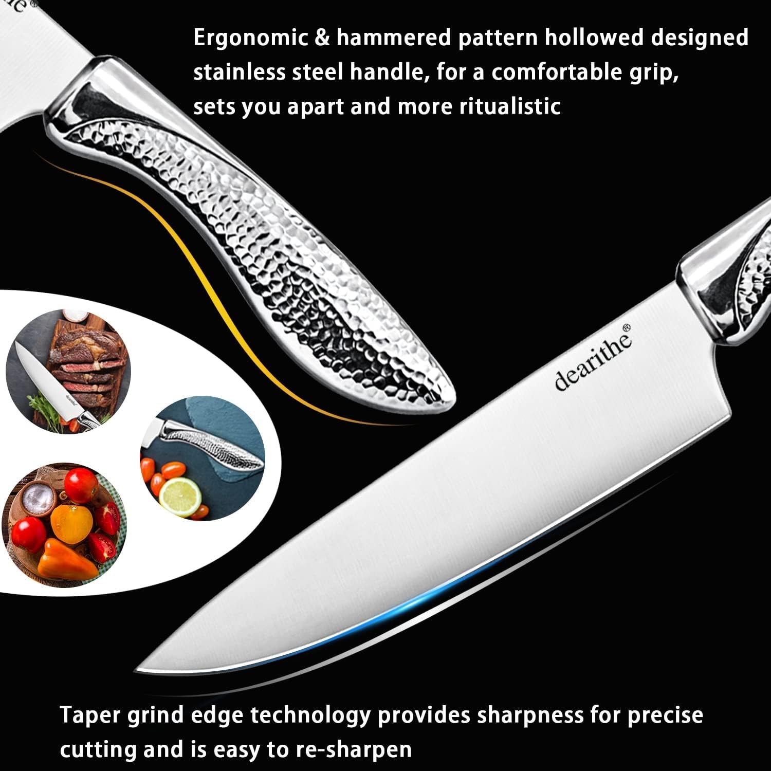 14-piece-knife-block-set-with-built-in-sharpener-scissors-high-carbon-stainless-stee-kitchen-knife-set-hammered-pattern-hollowed-handle-design