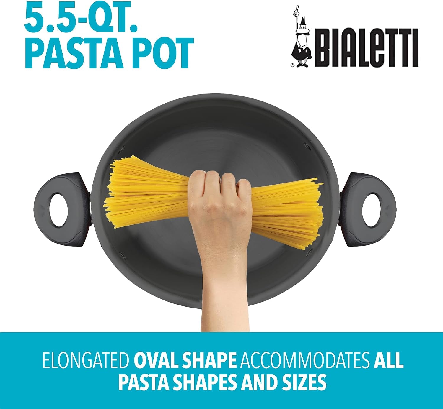 5-5-quart-nonstick-aluminum-pasta-pot-with-strainer-lid-and-handles-pfoa-free-nonstick-oval-cooking-pot-and-lid-black