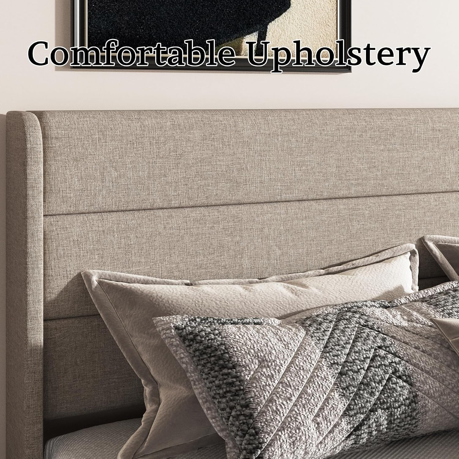 full-size-bed-frame-linen-upholstered-with-wing-headboard-beige