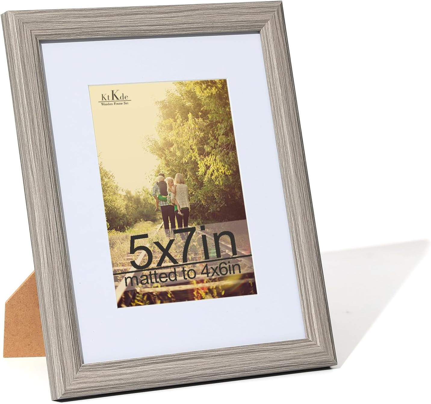 5x7-picture-frame-photo-frame-grey-with-real-glass-for-picture-4x6-photo-with-mat-or-5x7-photo-without-mat-composite-wood-picture-frames-for-table-top-and-wall-best-gift