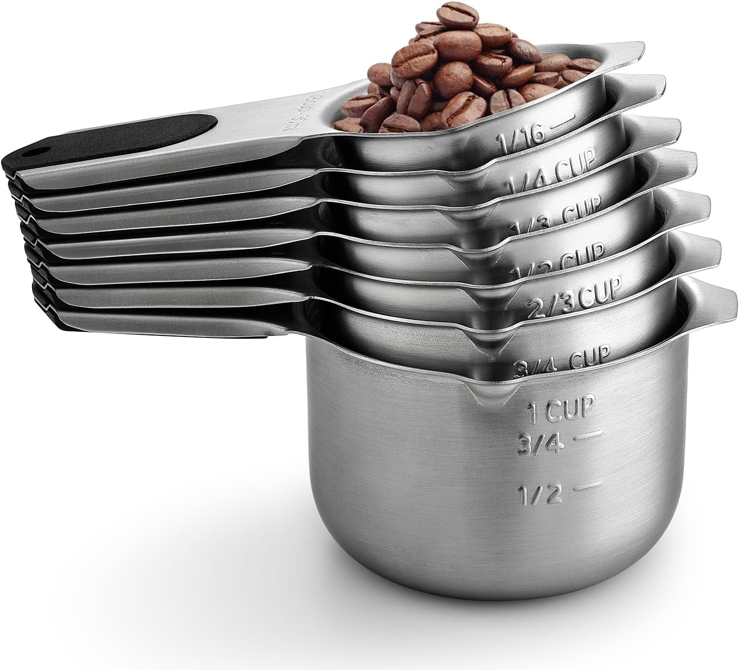 magnetic-stainless-steel-measuring-cups-set-of-7-patented-black