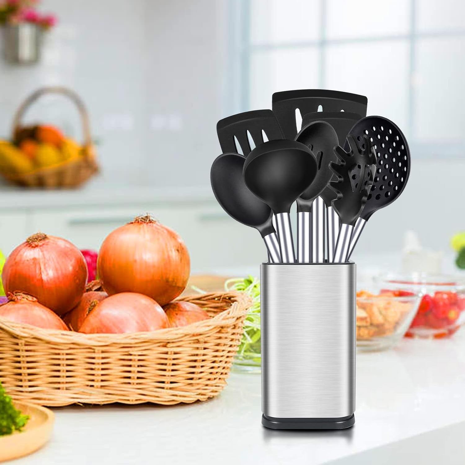 silicone-cooking-utensils-set-8-pcs-kitchen-utensils-with-holder-black