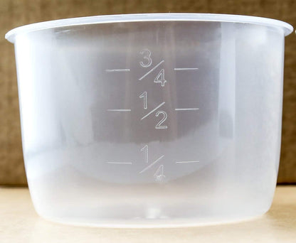 2 Pack Rice Measuring Cup Clear  Brand Cooker Replacement Cup Plastic (2 Rice Cups)4
