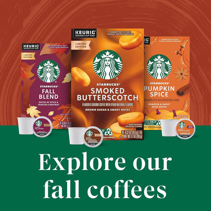 Starbucks K-Cup Coffee Pods, Pumpkin Spice Flavored for Keurig Coffee Makers, 100% Arabica, Limited Edition, 1 Box (22 Pods)6
