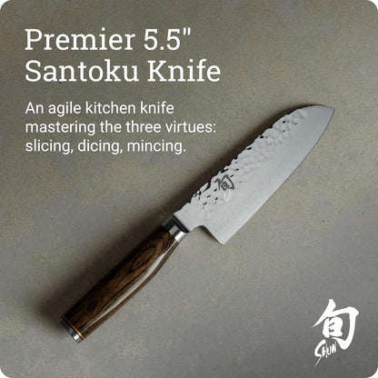 Shun Premier 5.5" Santoku Knife2