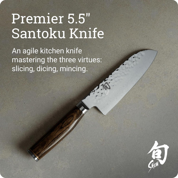 Shun Premier 5.5" Santoku Knife2