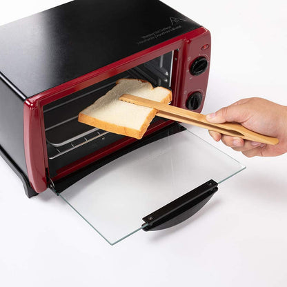 2 Pieces Bamboo Toast Tongs, 10.2 Inches Long Wood Toaster Tongs with Anti-Slip Design, Tongs for Cooking with Cooking Oil Coating4