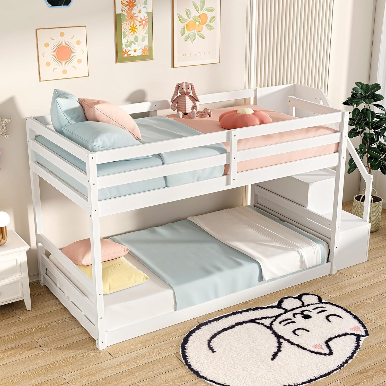 twin-over-twin-bunk-bed-with-stairs-solid-wood-floor-bunk-bed-with-storage-staircase-full-length-guardrails-low-bunk-bed-with-for-kids-teens-adults-dorm-small-space-white
