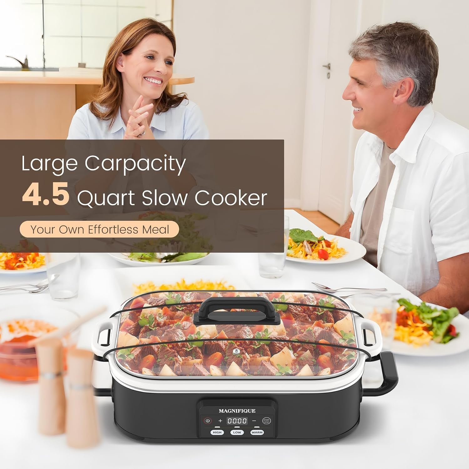 4-quart-casserole-programmable-slow-cooker-with-ceramic-baking-dish-perfect-kitchen-small-appliance-for-family-dinners-oven-safe-and-durable-bakeware-for-lasagna-roasts-black