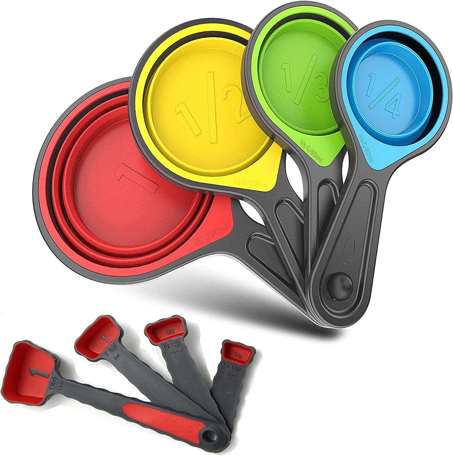 collapsible-silicone-soft-measuring-cups-and-measuring-spoons-8-pieces-portable-food-grade-silicone-measurement-cup-for-liquid-dry-measuring-baking-utensils-travel-measuring-cup-space-saver