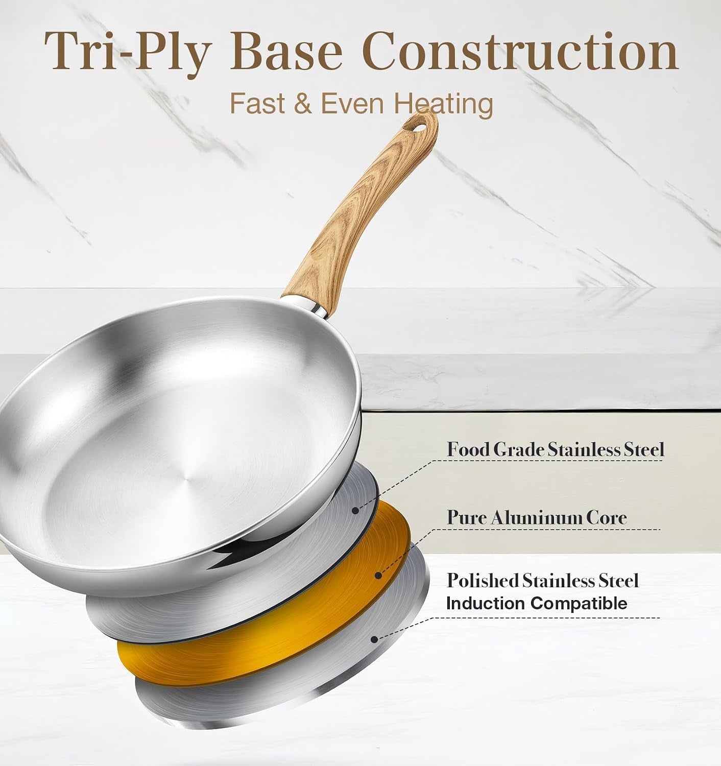 stainless-steel-pan-10-inch-tri-ply-bottom-stainless-steel-frying-pan-with-heat-resistant-bakelite-handle-10-inch-skillet-with-lid-for-cooking-induction-compatible-steel-pan
