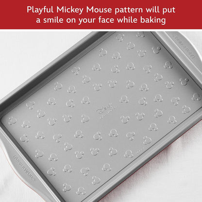 Disney Bon Voyage Ceramic Nonstick Pots and Pans Set with Baking Sheet/Cookie Pan and Disney Home Kitchen Tools, 8 Piece Non Stick Cookware Set - Blue11