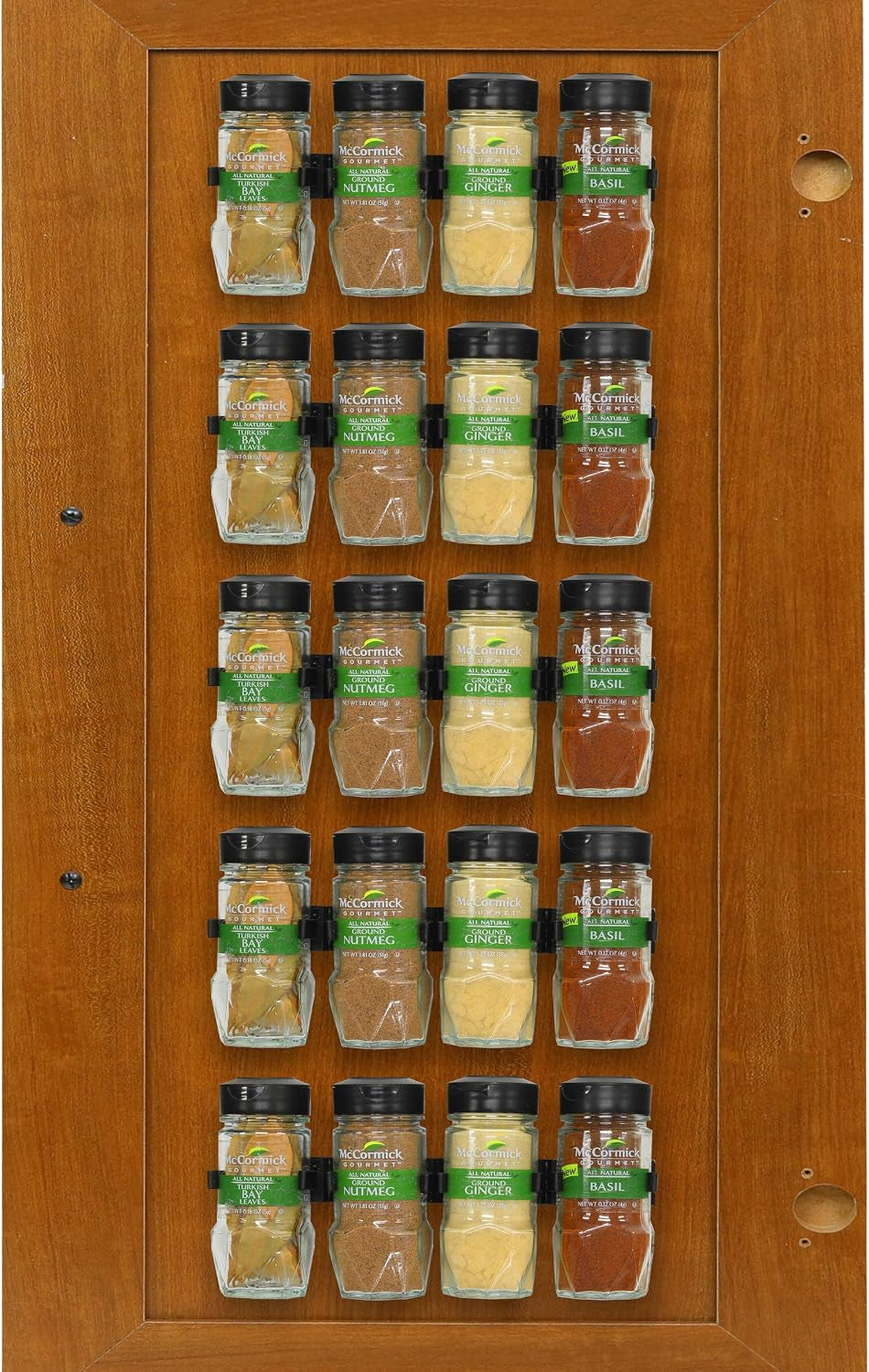 spice-gripper-organizer-4-strips-holds-20-jars-black