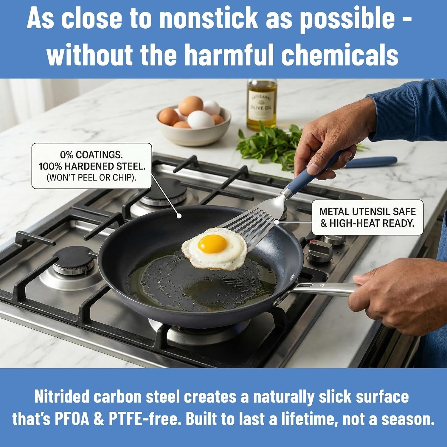 carbon-nonstick™-skillet-nitrided-carbon-steel-professional-alternative-to-teflon-1100-f-high-heat-ready-easy-release-induction-oven-grill-safe-10-inch