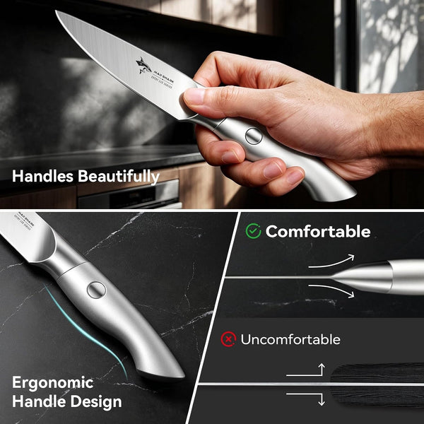 Paring Knife 3.5 Inch Ultra Sharp German Stainless Steel4