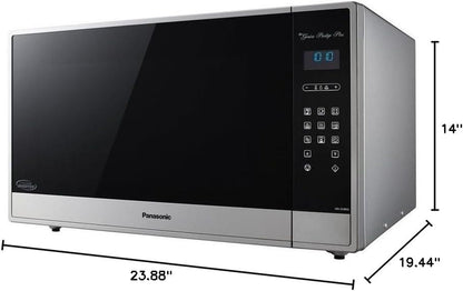 Panasonic 2.2 Cu. Ft. Built-In/Countertop Cyclonic Wave Microwave Oven W/Inverter Technology - Stainless Steel8