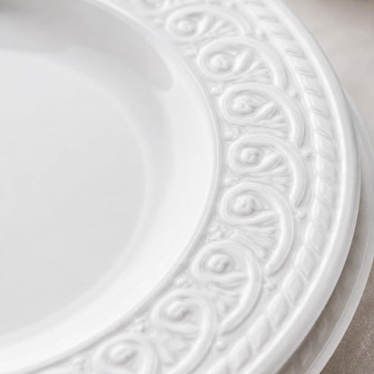 Villeroy & Boch Cellini 12 Piece Dinnerware Set, White, Service for 43