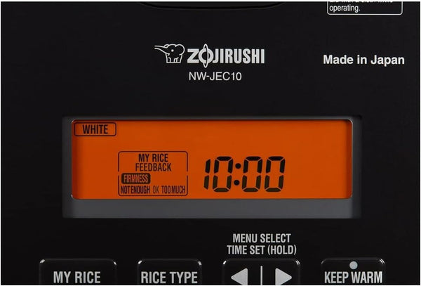 Zojirushi NW-JEC10BA Pressure Induction Heating (IH) Rice Cooker & Warmer, 5.5-Cup, Made in Japan6