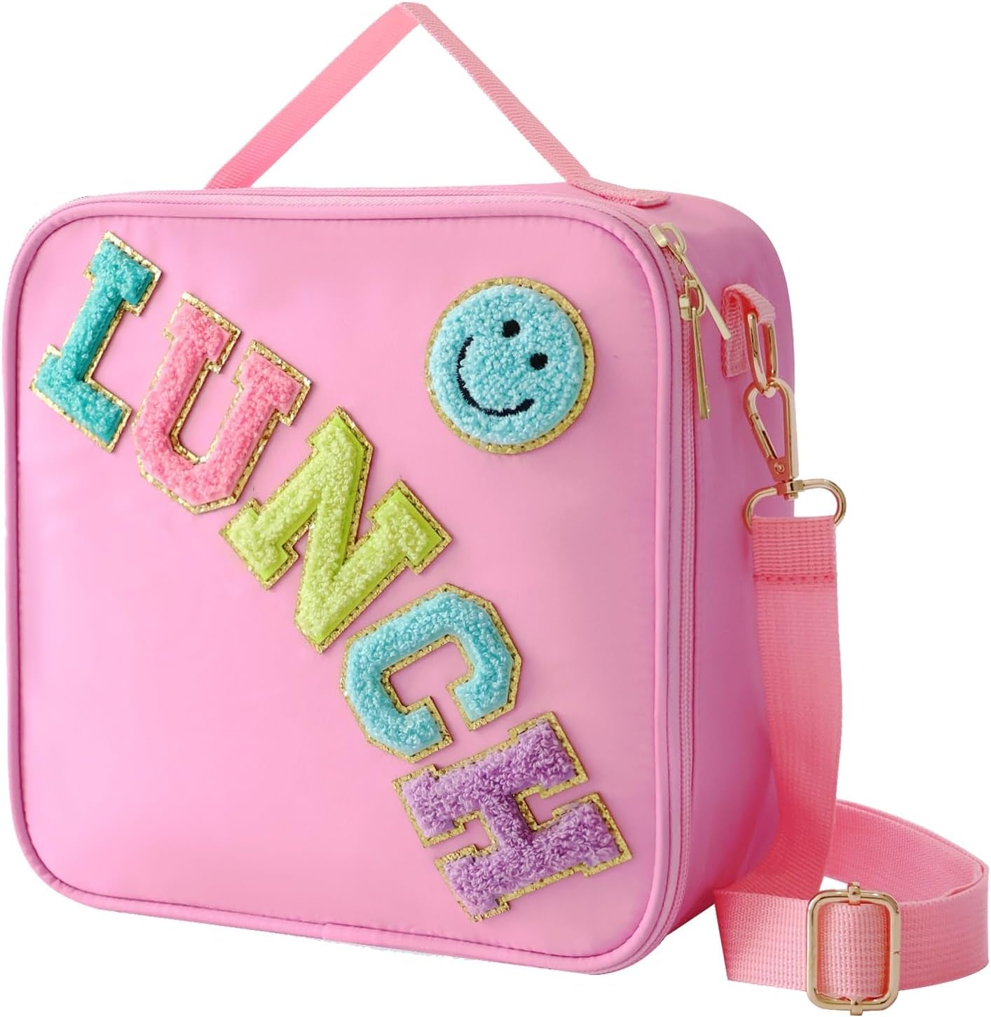 insulated-lunch-bag-with-adjustable-shoulder-strap-girls-preppy-lunch-box