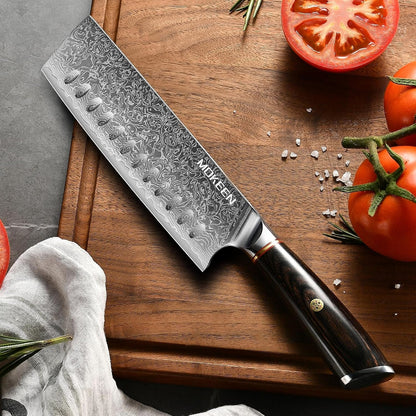 Kitchen Knife Set 3PCS, 67 Layers VG10 Damascus Chef Knife Set Japanese Cooking Knives with Pakkawood Wood Handle, Gift Box6