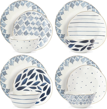 Blue Bay 12-Piece Dinnerware Set2