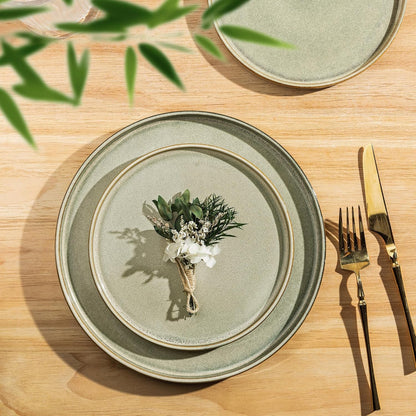 Stoneware Dinnerware Sets for 8,24 Piece Plates and Bowls Sets2