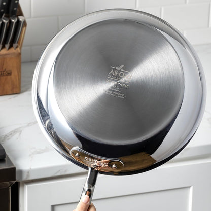 All-Clad D3 Stainless Steel 2 Qt Saucepan with Lid, Made in the USA | the Original Bonded Professional Cookware, Essential Sauce Pan, Induction Compatible, Oven Safe up to 600F8