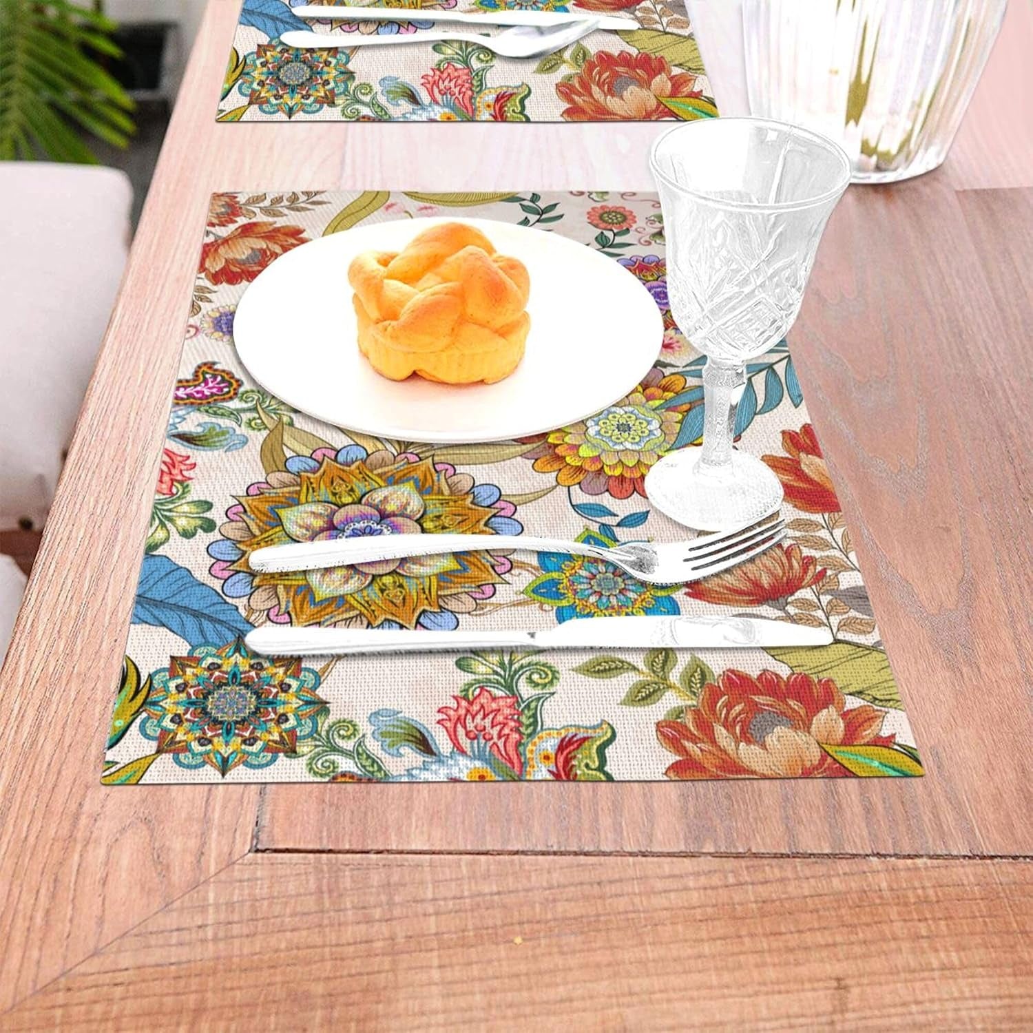 boho-floral-placemats-set-of-4-linen-12x18-colorful-flowers-table-mats-for-kitchen-dining-table-holiday-party-heat-resistant-washable-spring-summer-farmhouse-bohemian-mandala-place-mats