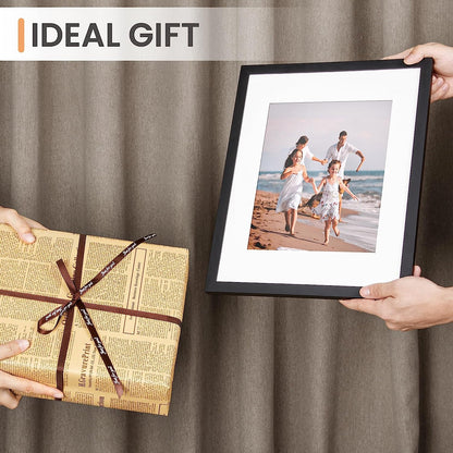 11X14 Picture Frame, Gallery Glass Photo Frames Set of 3, Black8