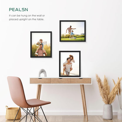 8X10 Picture Frame 15 Pack, Black with Polished Plexiglass2