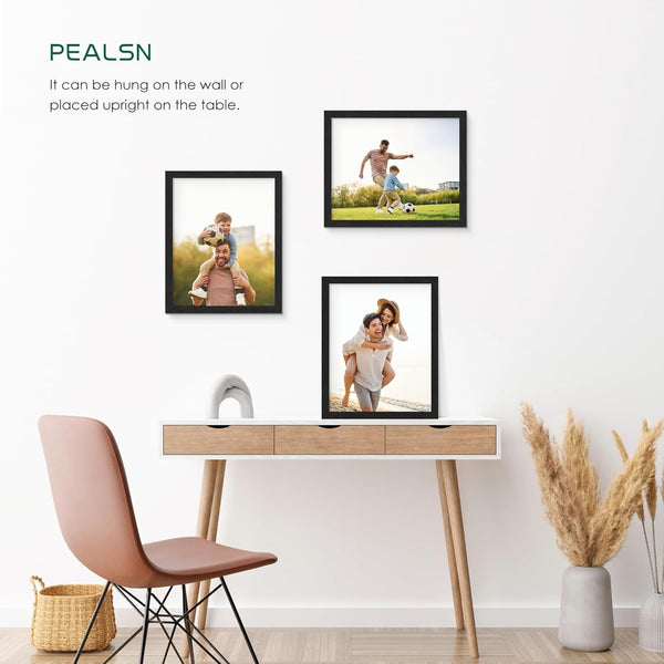 8X10 Picture Frame 15 Pack, Black with Polished Plexiglass2