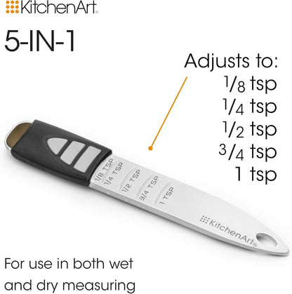 Pro Adjustable Measuring Set, TBL, TSP & 2 Cup Measuring Cup Set7
