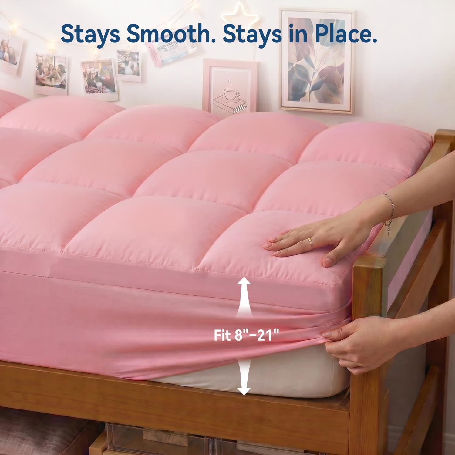 pink-twin-xl-mattress-topper-for-college-dorm-plush-pillow-top-college-dorm-room-essential-for-girls-guys-overfilled-filling-adds-plush-comfort-deep-pocket-design-fits-twin-xl-mattresses