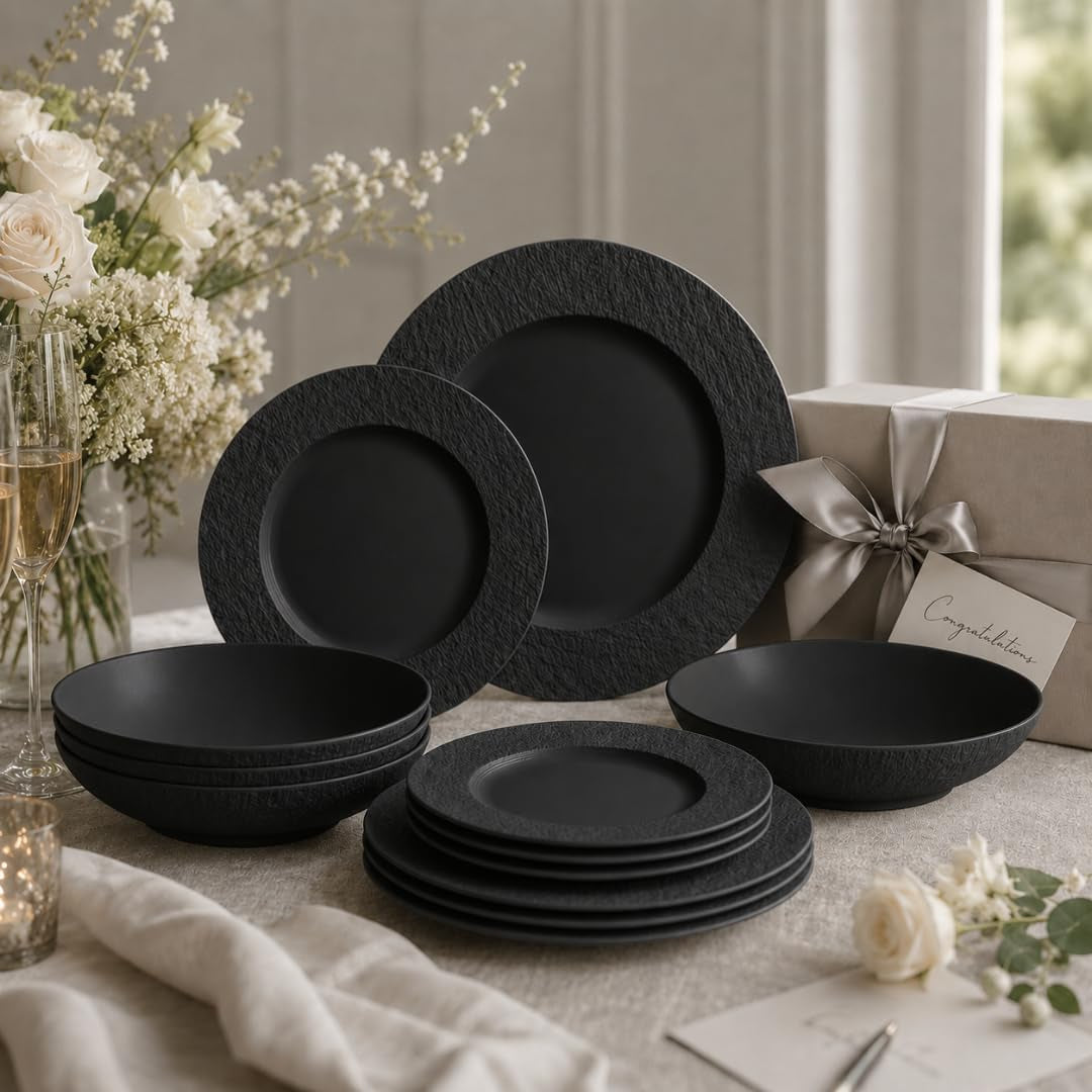villeroy-boch-manufacture-rock-12-piece-dinnerware-set-matte-black