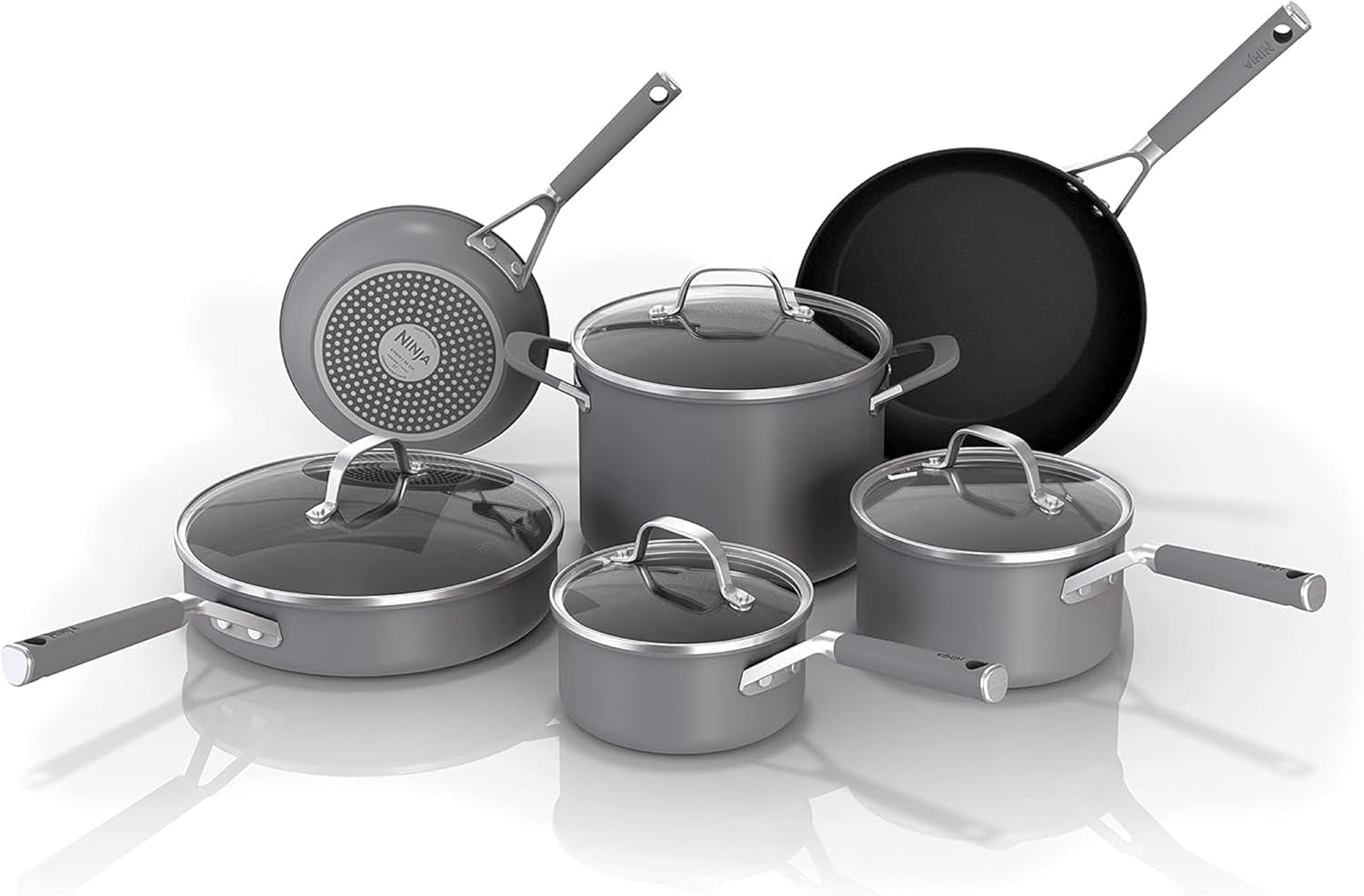 ninja-neverstick-professional-hard-anodized-10-piece-pots-pans-set-nonstick-cookware-set-durable-oven-safe-to-500-f-slate-grey-c39500