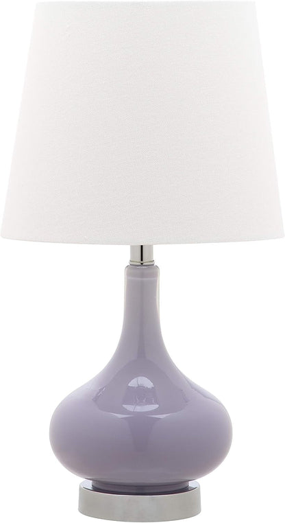 Safavieh Kids Lighting Collection Amy Purple Gourd 18-Inch Bedroom Living Room Home Office Desk Nightstand Table Lamp (LED Bulb Included)4