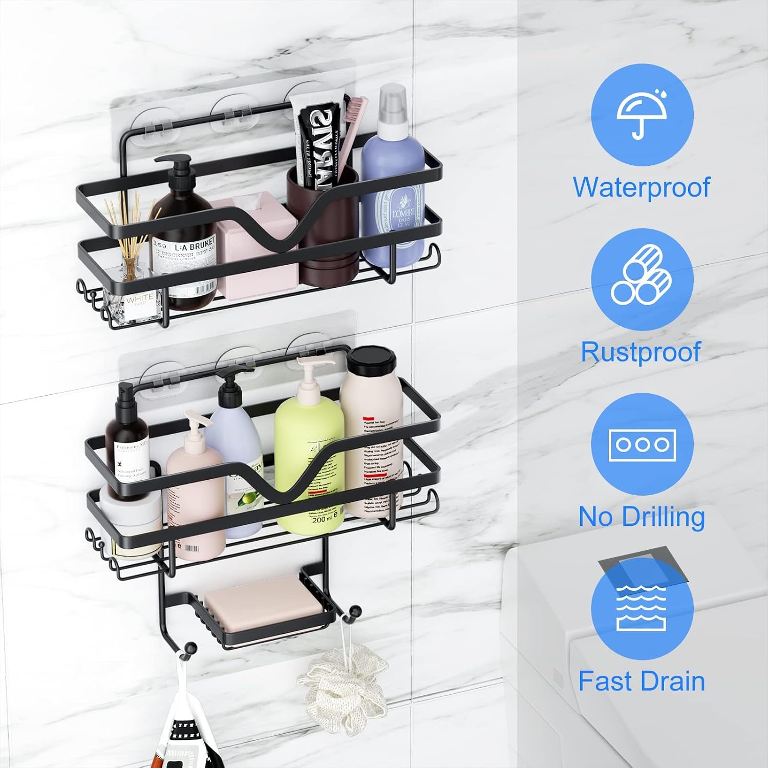 adhesive-shower-caddy-no-drilling-bathroom-organizers-3-pack