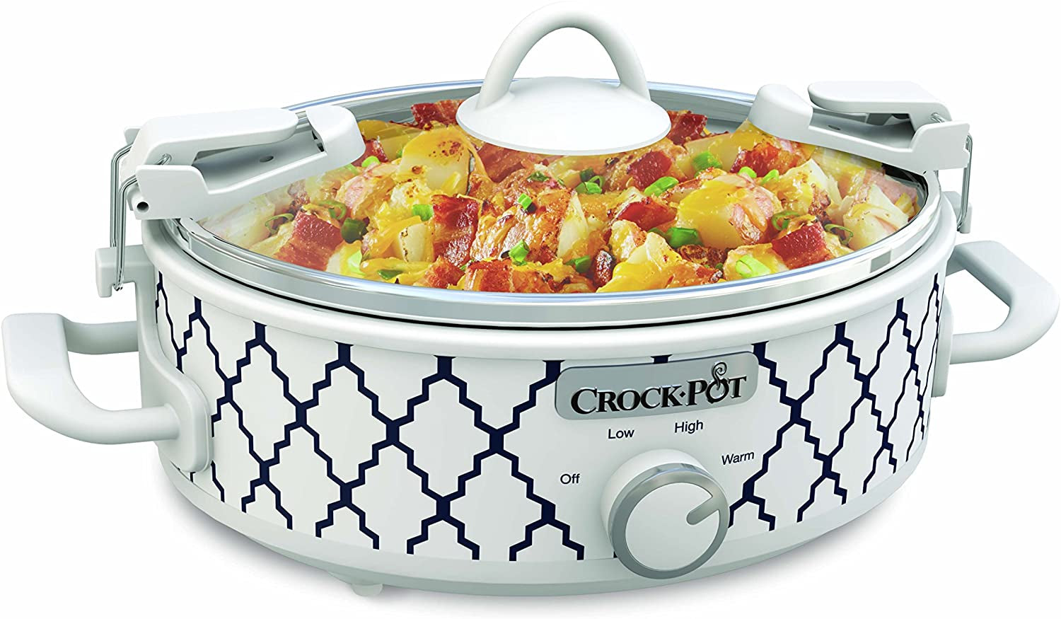 crock-pot-small-2-5-quart-casserole-slow-cooker-in-white-blue-enjoy-eye-catching-quick-meals-durable-and-compact