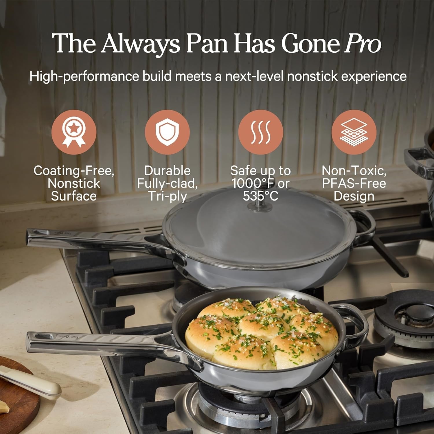 our-place-mini-titanium-always-pan-pro-8-5-nonstick-titanium-frying-pan-pfas-free-titanium-skillet-tri-ply-steel-aluminum-lid-spatula-induction-dishwasher-oven-safe-to-1000-f-750-f-gold