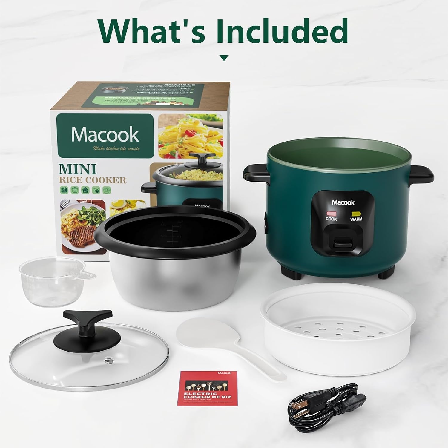 mini-rice-cooker-6-cup-0-6l-small-rice-maker-one-button-operation-non-stick-inner-pot-automatic-keep-warm-overheat-proof-for-1-6-people-students-small-families-green