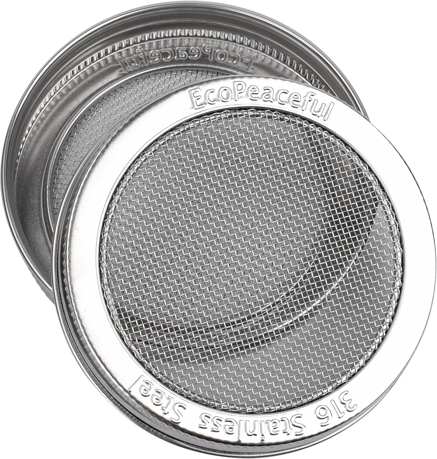 2-pack-one-piece-316-surgical-stainless-steel-sprouting-lids-for-wide-mouth-mason-jar-ball-kerr-one-piece-strainer-mesh-lids-rust-proof